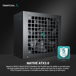 Deepcool PL650D V2, 80+ Bronze, 650W